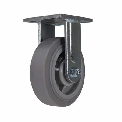 Vestil CST-FC47-6X2DK-R Thermoplastic Rubber Rigid Caster