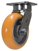 Vestil CST-FC47-6X2SI-S caster wheel shown from an alternate angle