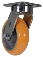 Vestil CST-FC47-6X2SI-S caster wheel shown from an alternate angle