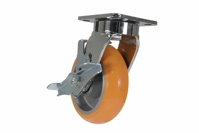 Vestil CST-FC47-6X2SI-SWB caster wheel shown from an alternate angle