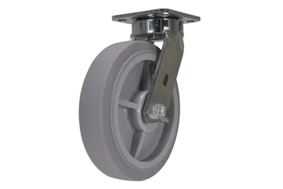 Vestil CST-FC47-8X2DK-S caster wheel shown from an alternate angle