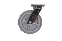 Vestil CST-FC47-8X2DK-S caster wheel shown from an alternate angle