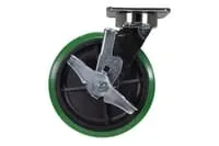 Vestil CST-FC47-8X2DT-SWB caster wheel shown from an alternate angle