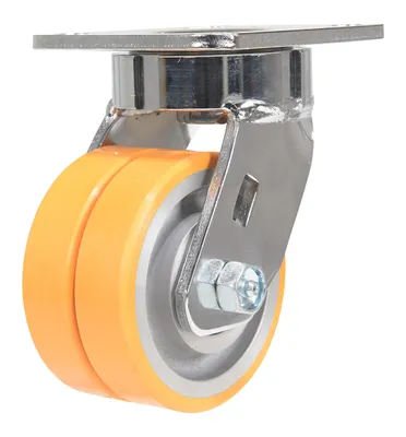 Vestil CST-FXE-4X2DSI-S Sirius Polyurethane Dual Swivel Caster
