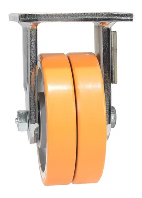 Vestil CST-FXE-5X2DSI-R Sirius Polyurethane Dual Rigid Caster 4