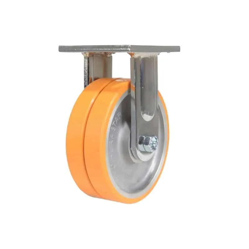 Vestil CST-FXE-6X2DSI-R Sirius Polyurethane Dual Rigid Caster