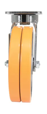 Vestil CST-FXE-8X2DSI-S Sirius Polyurethane Dual Swivel Caster 4