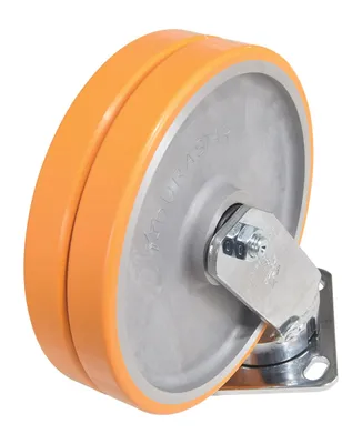 Vestil CST-FXE-8X2DSI-S Sirius Polyurethane Dual Swivel Caster 5