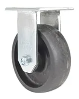 Vestil CST-HHD-6X2GFN-R caster wheel shown from an alternate angle