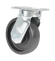 Vestil CST-HHD-6X2GFN-S caster wheel shown from an alternate angle