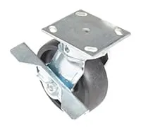 Vestil CST-HHD-6X2GFN-SWB caster wheel shown from an alternate angle