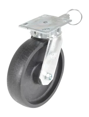 Vestil CST-HHD-8X2GFN-4PSL caster wheel shown from an alternate angle