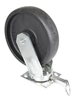 Vestil CST-HHD-8X2GFN-4PSL caster wheel shown from an alternate angle