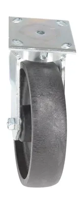 Vestil CST-HHD-8X2GFN-S caster wheel shown from an alternate angle