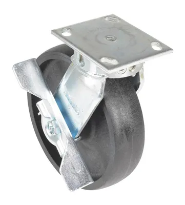 Vestil CST-HHD-8X2GFN-SWB caster wheel shown from an alternate angle