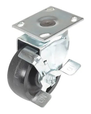 Vestil CST-HLD-5X2GFN-SWB Light Duty Glass Filled Nylon Swivel With Brake Caster