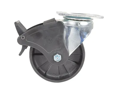 Vestil CST-HLD-6X2GFN-SWTB1 Light Duty Glass Filled Nylon Swivel With Total Brake Caster 3