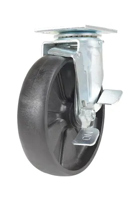 Vestil CST-HLD-8X2GFN-SWB Light Duty Glass Filled Nylon Swivel With Brake Caster 1