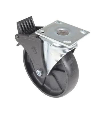 Vestil CST-HLD-8X2GFN-SWTB1 Light Duty Glass Filled Nylon Swivel With Total Brake Caster 2