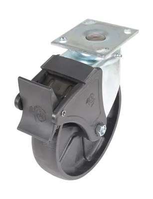 Vestil CST-HLD-8X2GFN-SWTB1 Light Duty Glass Filled Nylon Swivel With Total Brake Caster