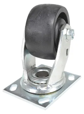 Vestil CST-HLD2-4X2GFN-S caster wheel shown from an alternate angle