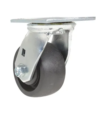 Vestil CST-HLD2-4X2GFN-S caster wheel shown from an alternate angle