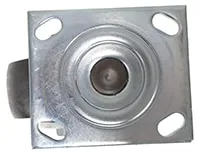 Vestil CST-HLD2-4X2GFN-S caster wheel shown from an alternate angle