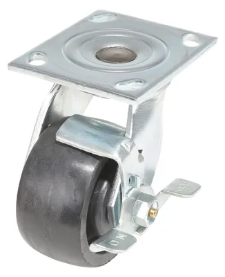 Vestil CST-HLD2-4X2GFN-SWB RollX Glass Filled Nylon Swivel With Brake Caster