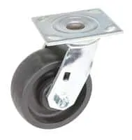 Vestil CST-HLD2-5X2GFN-S caster wheel shown from an alternate angle
