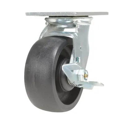 Vestil CST-HLD2-5X2GFN-SWB RollX Glass Filled Nylon Swivel With Brake Caster