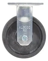 Vestil CST-HLD2-6X2GFN-R caster wheel shown from an alternate angle