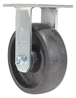 Vestil CST-HLD2-6X2GFN-R caster wheel shown from an alternate angle