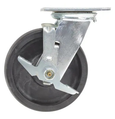 Vestil CST-HLD2-6X2GFN-SWB RollX Glass Filled Nylon Swivel With Brake Caster