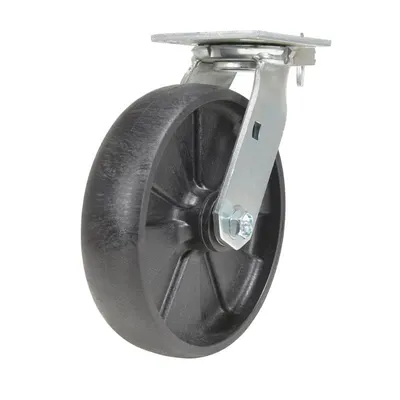 Vestil CST-HLD2-8X2GFN-4PSL RollX Glass Filled Nylon Swivel With 4-Position Lock Caster