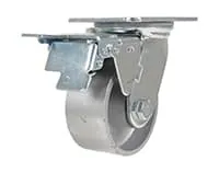 Vestil CST-HLD2-8X2GFN-4PSL caster wheel shown from an alternate angle