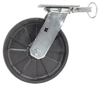 Vestil CST-HLD2-8X2GFN-4PSL caster wheel shown from an alternate angle