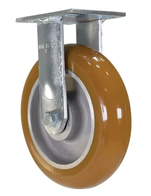 Vestil CST-JKING-8X2UL-R caster wheel shown from an alternate angle