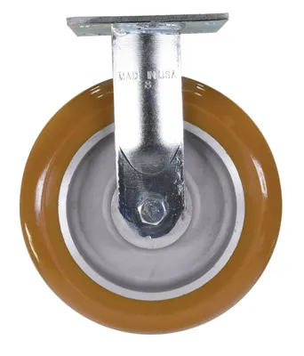 Vestil CST-JKING-8X2UL-R caster wheel shown from an alternate angle