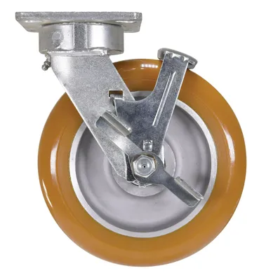 Vestil CST-JKING-8X2UL-SWB caster wheel shown from an alternate angle