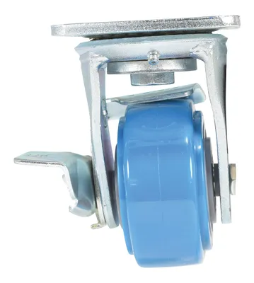 Vestil CST-KB-4X2PUP-SWB caster wheel shown from an alternate angle