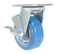 Vestil CST-KB-5X2PUP-SWB caster wheel shown from an alternate angle