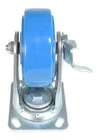 Vestil CST-KB-5X2PUP-SWB caster wheel shown from an alternate angle