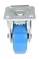 Vestil CST-KB-5X2PUP-SWTB caster wheel shown from an alternate angle