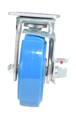 Vestil CST-KB-6X2PUP-SWB Polyurethane Swivel With Brake Caster