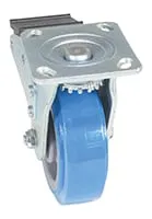 Vestil CST-KB-6X2PUP-SWTB caster wheel shown from an alternate angle