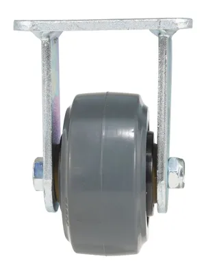 Vestil CST-KSM-4X2MR-R Rubber Rigid Caster