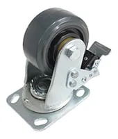 Vestil CST-KSM-4X2MR-SWTB caster wheel shown from an alternate angle