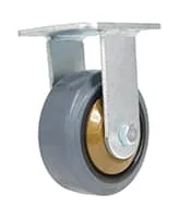 Vestil CST-KSM-5X2MR-R caster wheel shown from an alternate angle