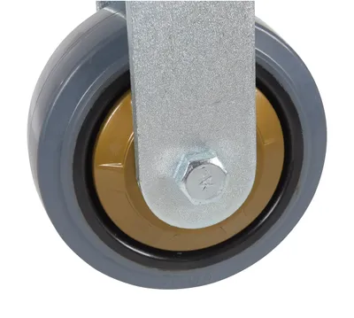 Vestil CST-KSM-5X2MR-R Rubber Rigid Caster