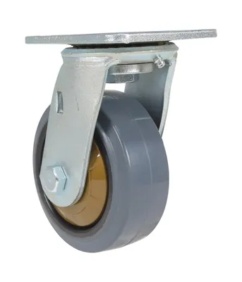 Vestil CST-KSM-5X2MR-S Rubber Swivel Caster